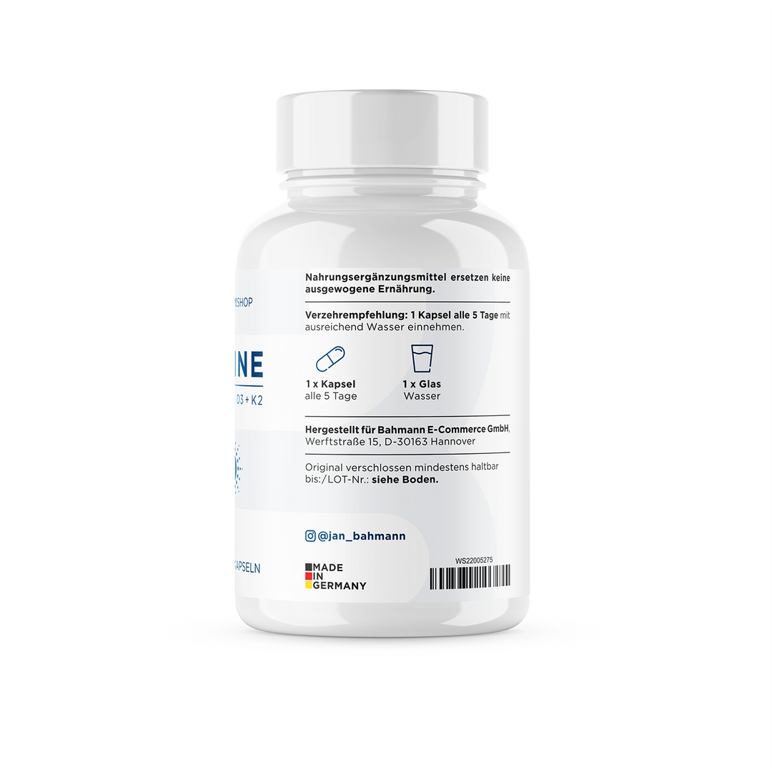 SONNE - Vitamin D3 + K2