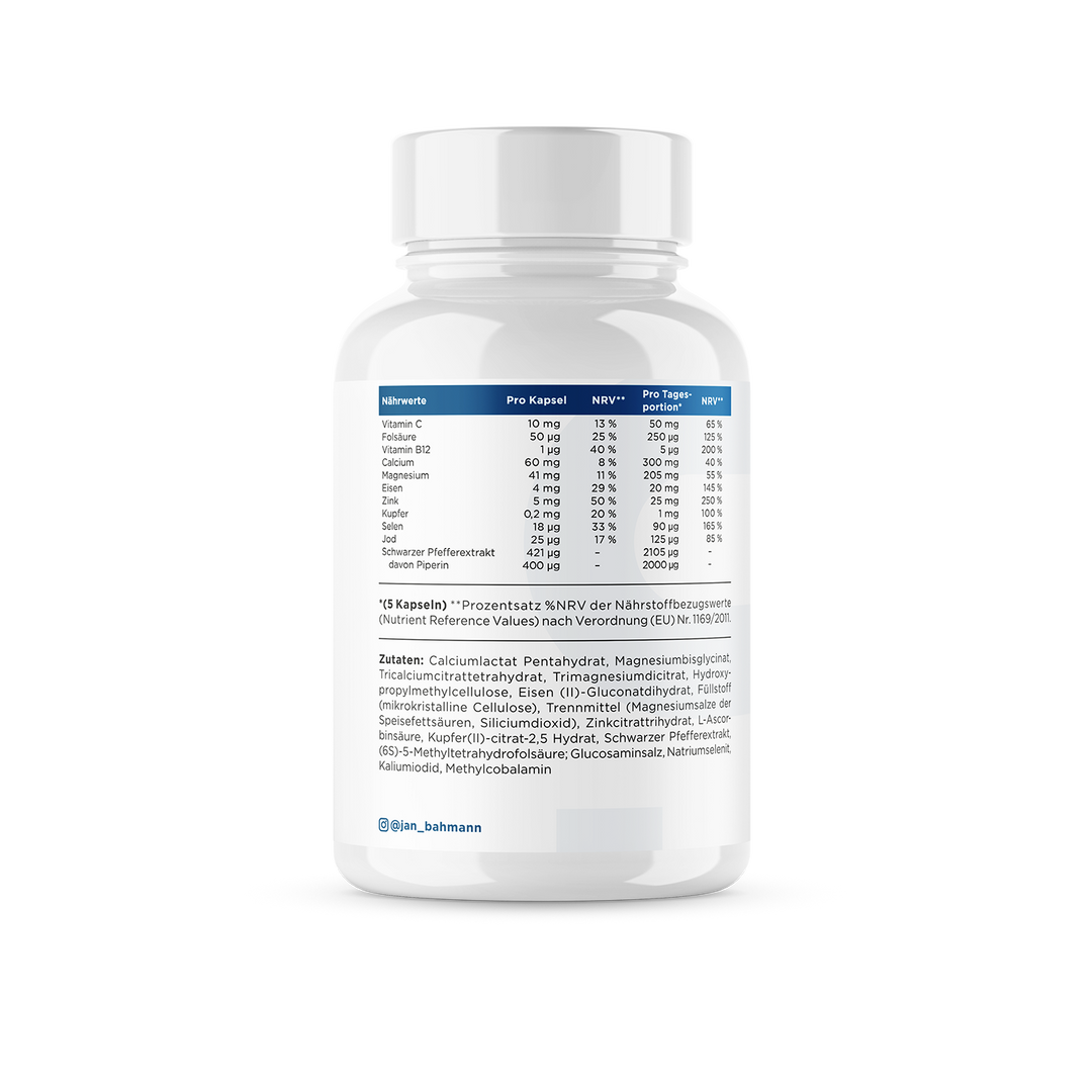 BAHM!DAILY - Vitamin + Mineral Komplex