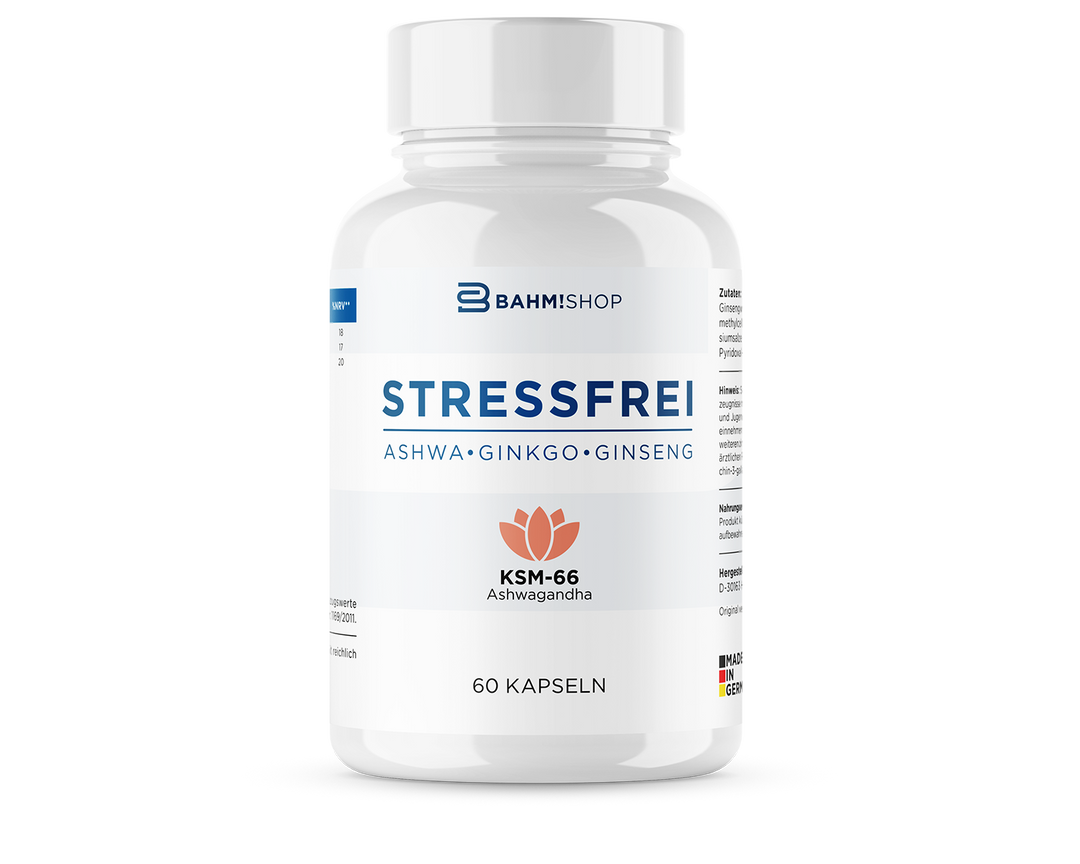 STRESSFREI - Ashwa - Ginkgo - Ginseng