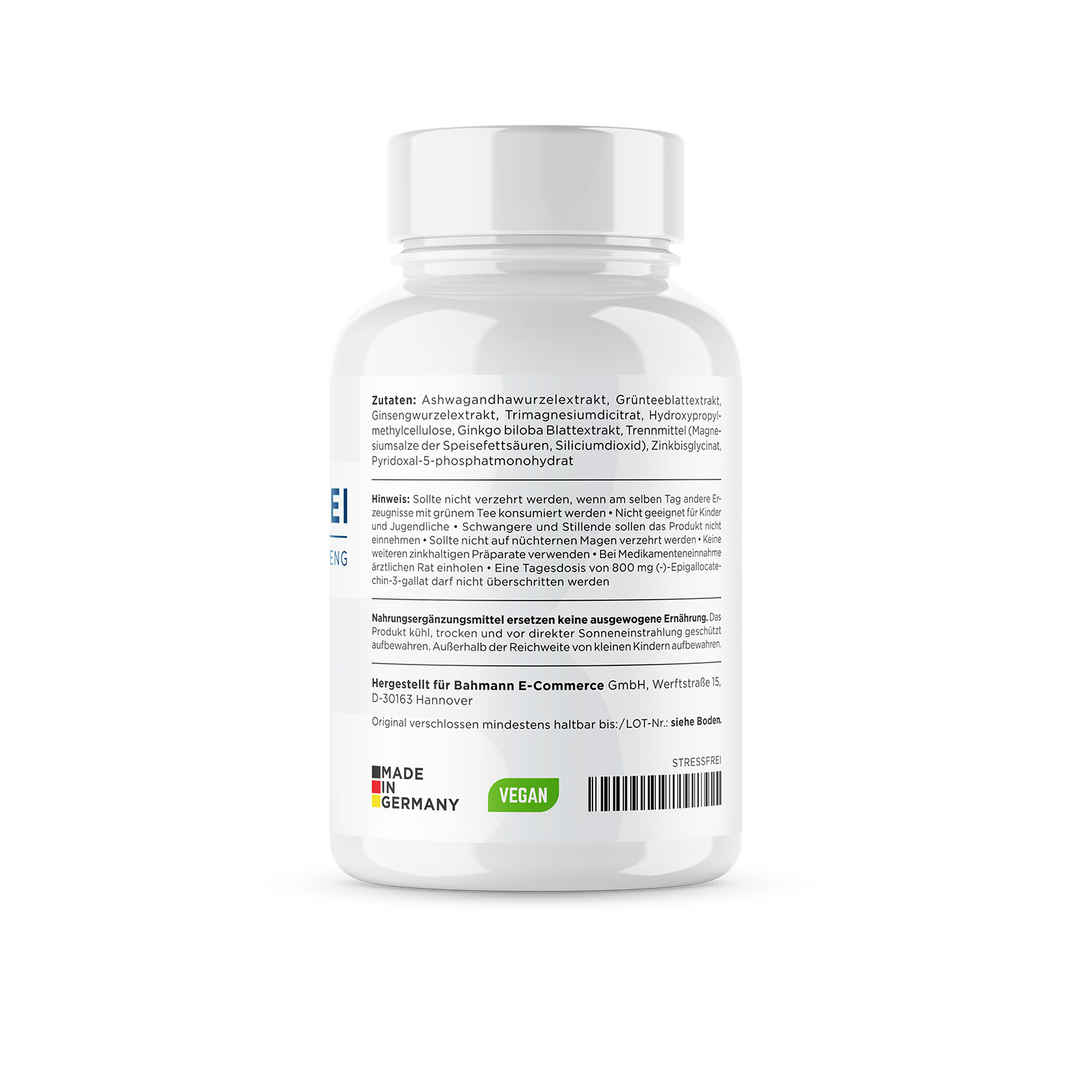 STRESSFREI - Ashwa - Ginkgo - Ginseng